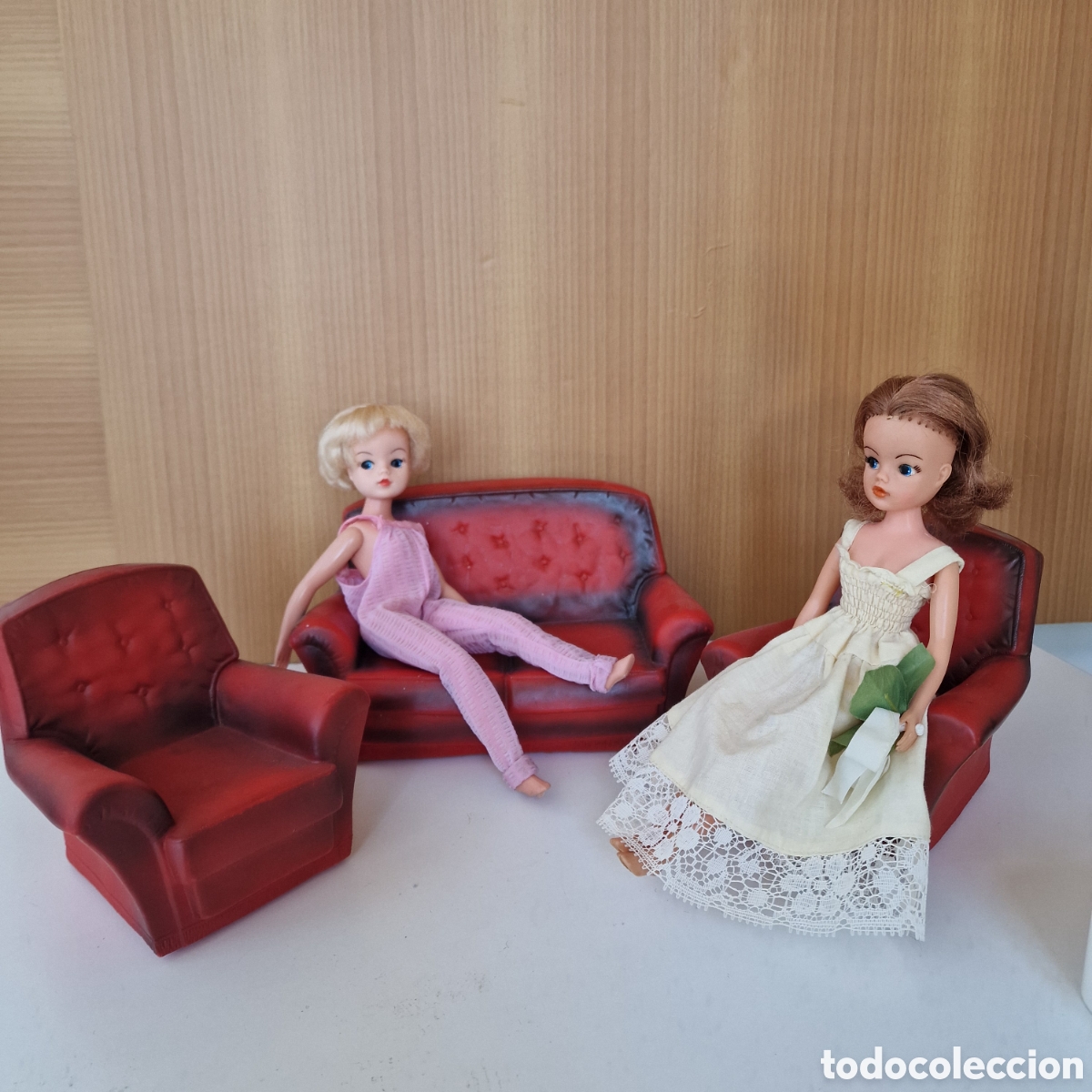 Mu&ntilde;ecas modernas: Sof&aacute; y sillones Sindy - Foto 5