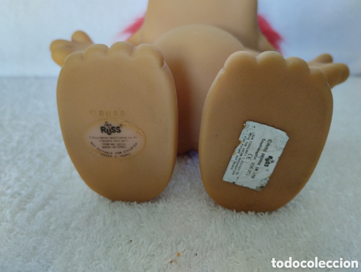 Mu&ntilde;ecas modernas: Mu&ntilde;eco antiguo Troll Russ - Foto 4