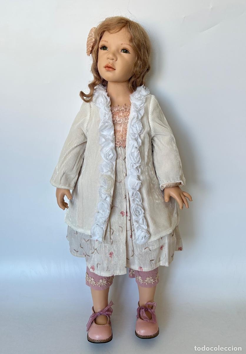 Mu&ntilde;ecas modernas: Mu&ntilde;eca de colecci&oacute;n Anulka - Zofia & Henry Zawieruszynski - edici&oacute;n limitada 4/100, a&ntilde;o 2011, 77 cm.