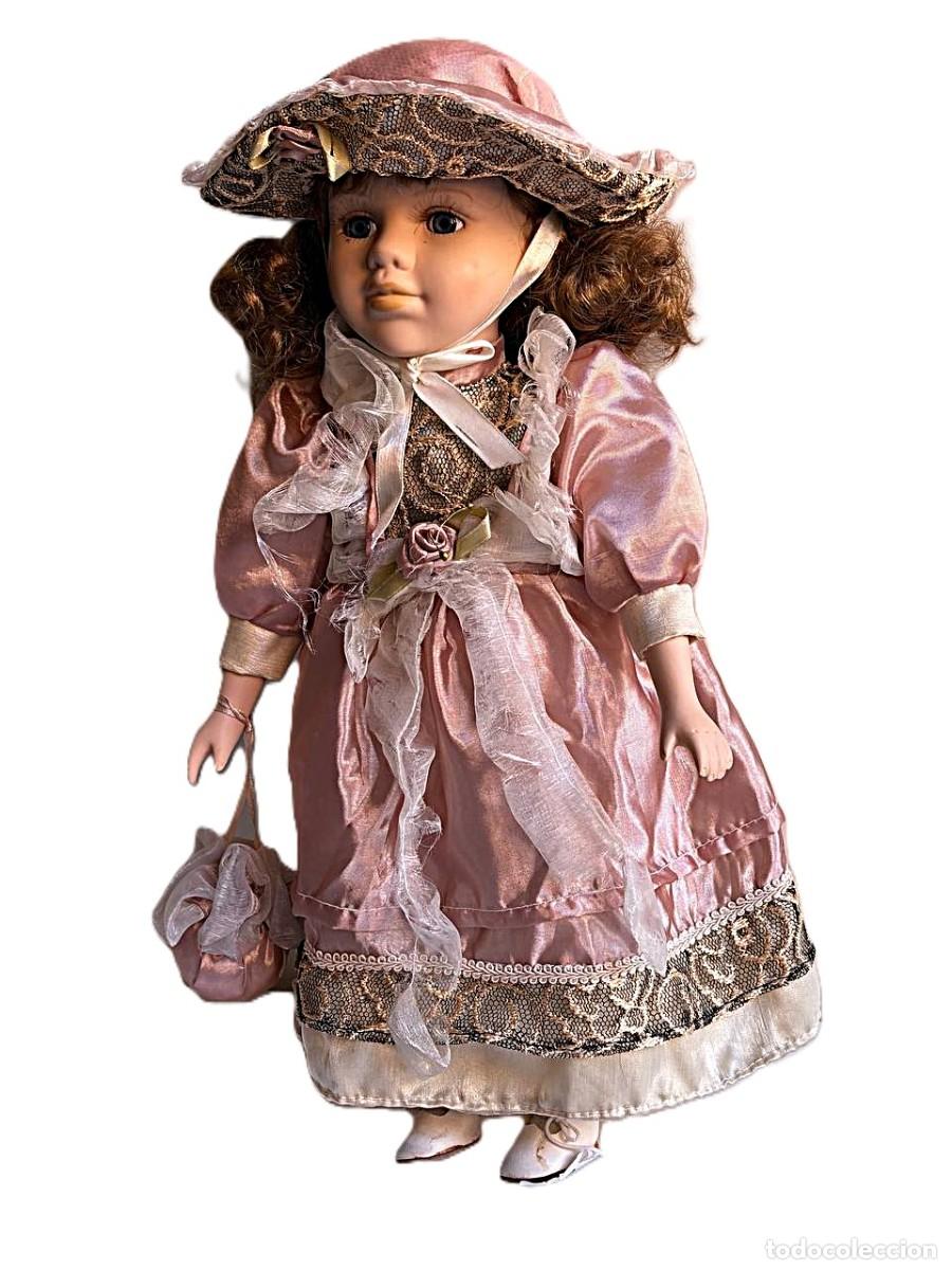 Mu&ntilde;ecas modernas: MU&Ntilde;ECA DE PORCELANA ALTO - 40CM