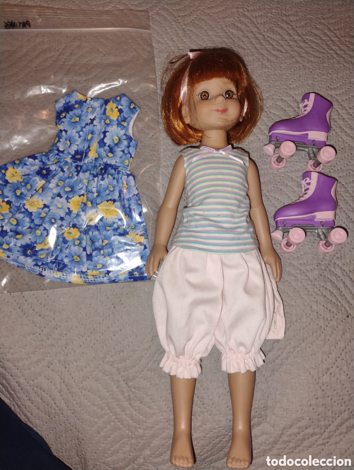 Poup&eacute;es Modernes: &diams;Mu&ntilde;eca Betsy McCall 14&rdquo; Robert Tonner + Ropa Original, Patines y Vestido Extra
