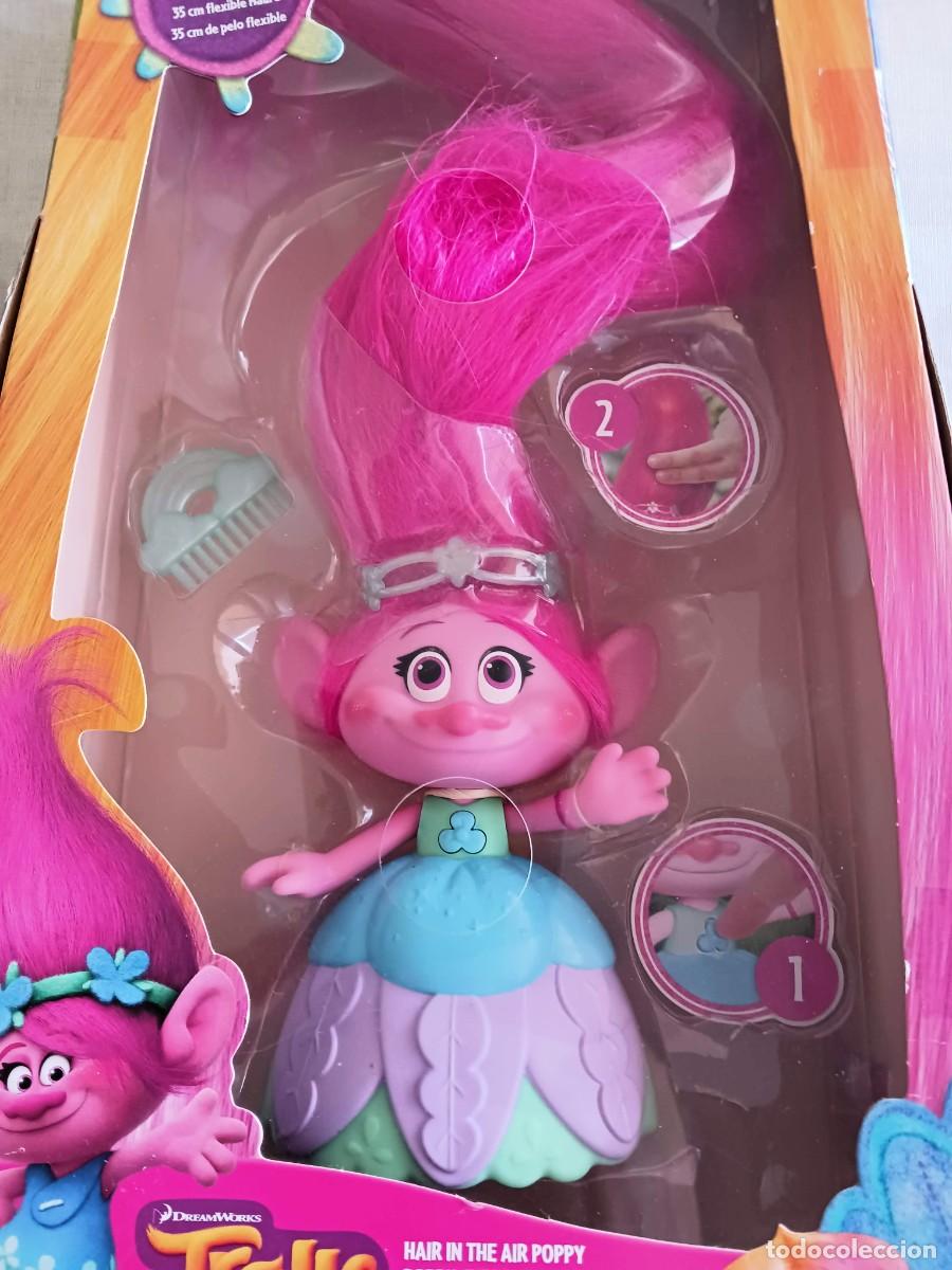 Mu&ntilde;ecas modernas: MU&Ntilde;ECA TROLLS: POPPY MELENA MUSICAL