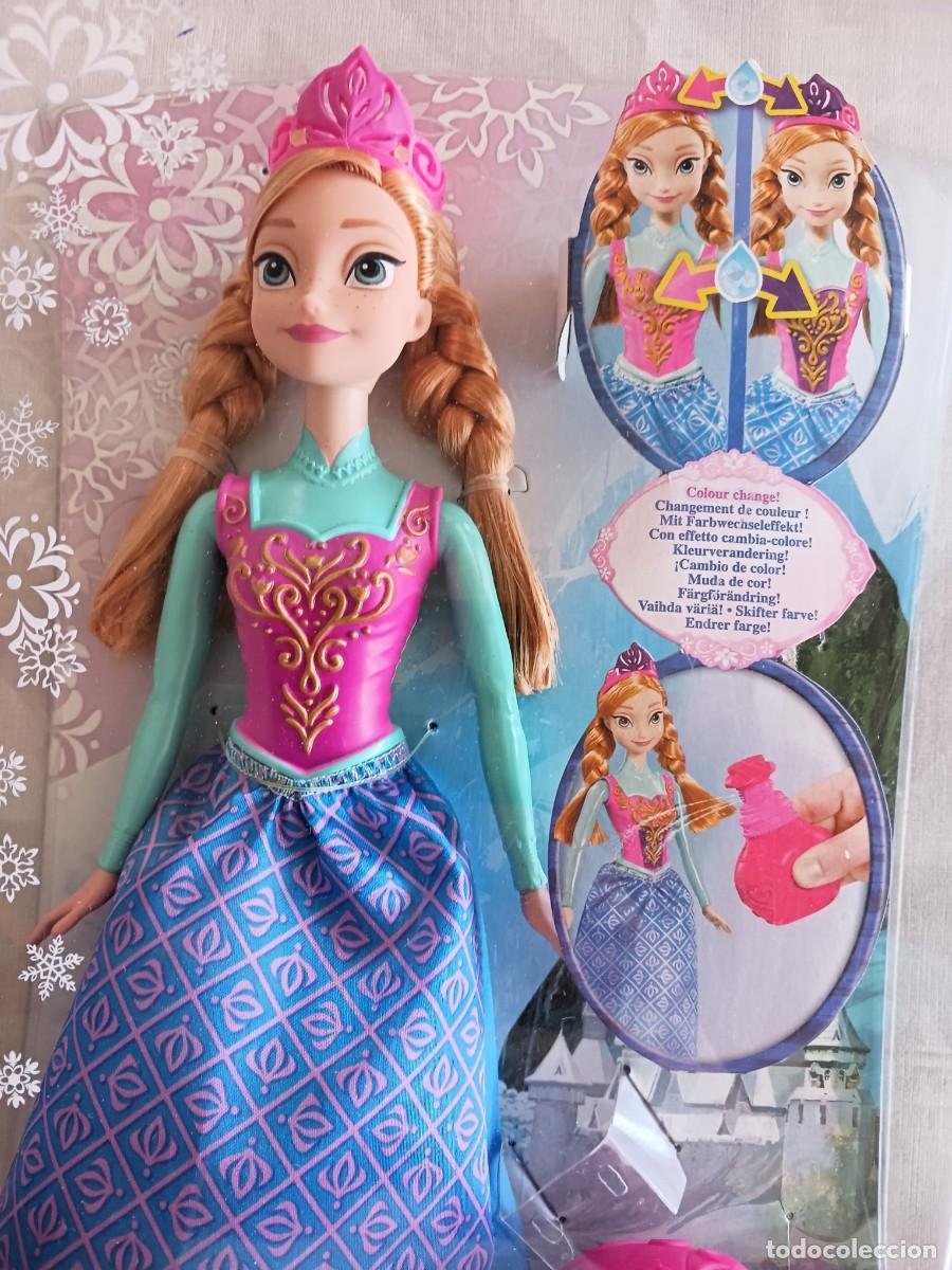 Mu&ntilde;ecas modernas: MU&Ntilde;ECA DE FROZEN: ANNA COLOR M&Aacute;GICO