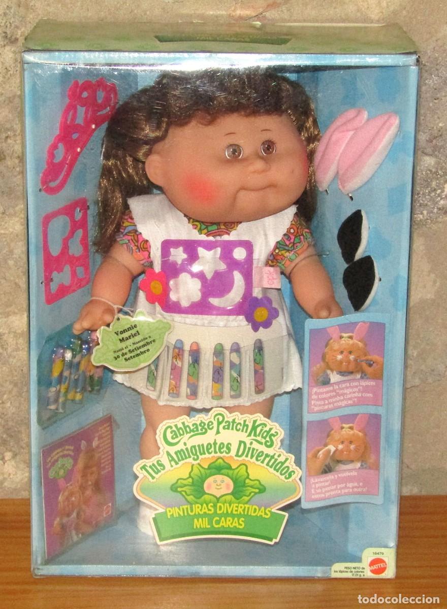 Mu&ntilde;ecas modernas: CABBAGE PATCH KIDS, TUS AMIGUETES DIVERTIDOS: VONNIE MARIEL - MATTEL - NUEVA Y EN SU CAJA ORIGINAL
