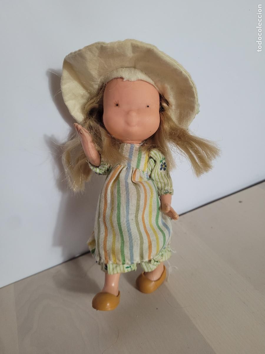 Mu&ntilde;ecas modernas: American Greeting 1975 Holly Hobbie Amy Knickerbocker KTC doll mu&ntilde;eca tipo laura de toyse