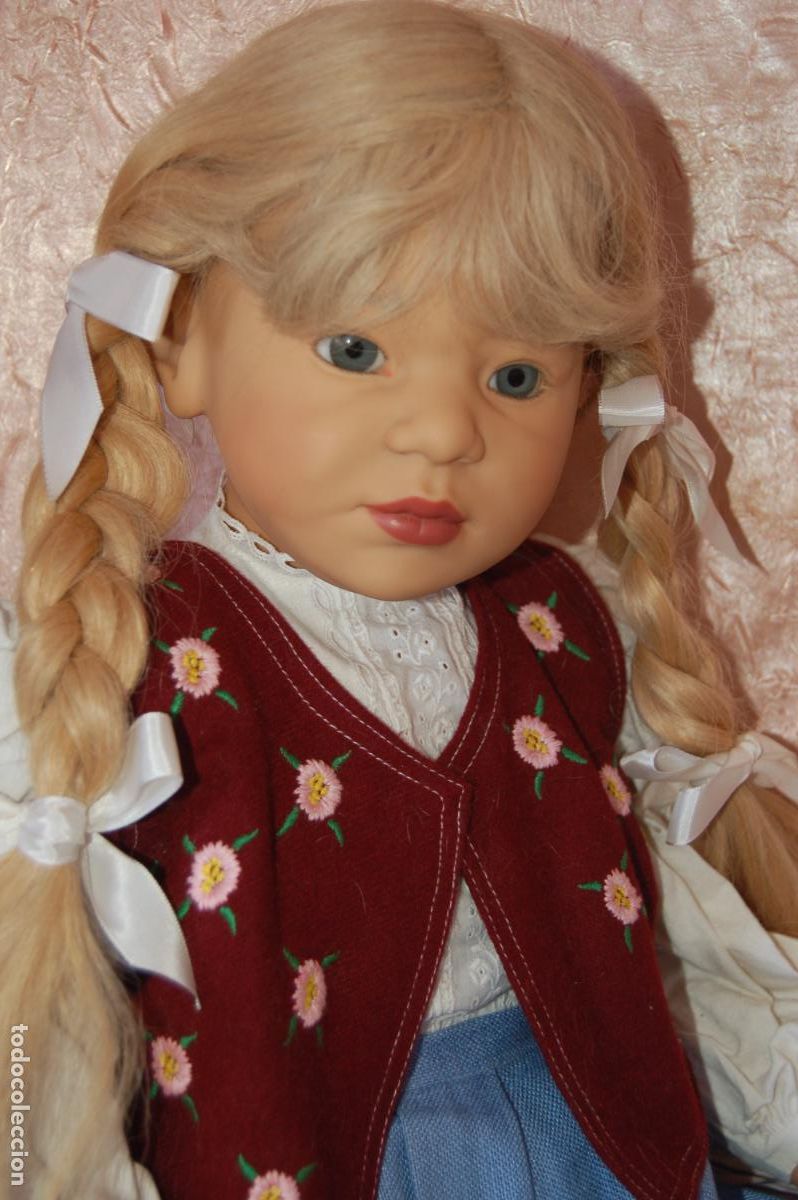 Mu&ntilde;ecas modernas: mu&ntilde;eca gotz la pastora de gansos de karin schmidt - Foto 2