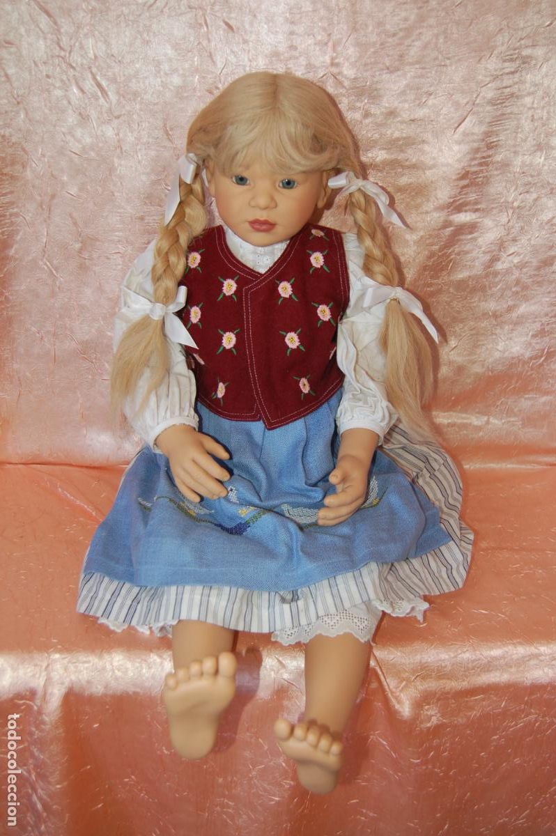 Mu&ntilde;ecas modernas: mu&ntilde;eca gotz la pastora de gansos de karin schmidt - Foto 3