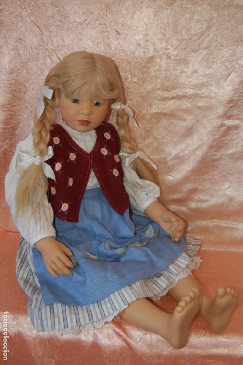 Mu&ntilde;ecas modernas: mu&ntilde;eca gotz la pastora de gansos de karin schmidt - Foto 4
