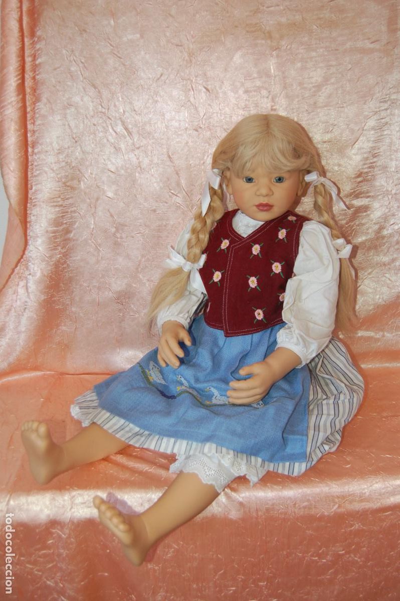 Mu&ntilde;ecas modernas: mu&ntilde;eca gotz la pastora de gansos de karin schmidt - Foto 5
