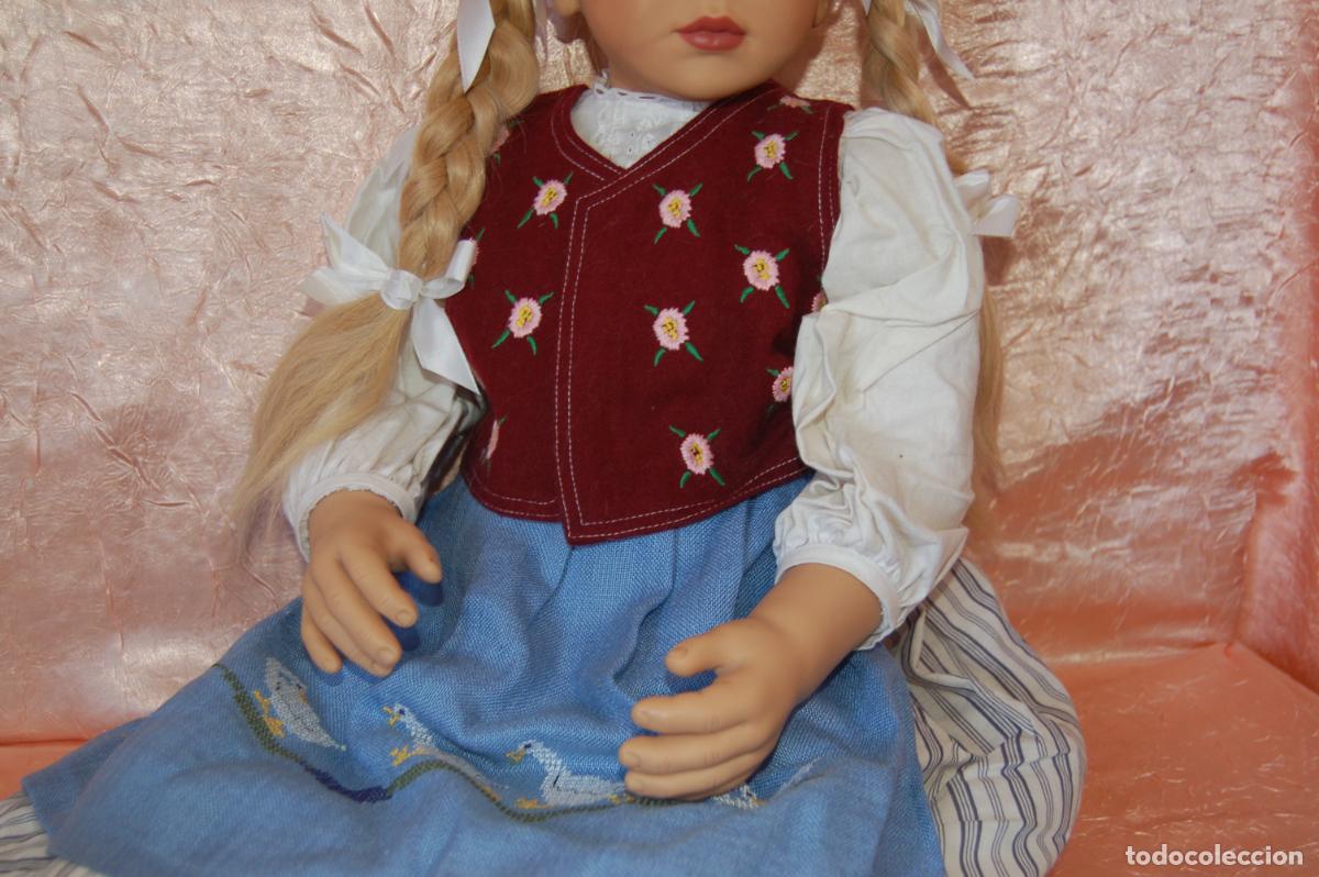 Mu&ntilde;ecas modernas: mu&ntilde;eca gotz la pastora de gansos de karin schmidt - Foto 7