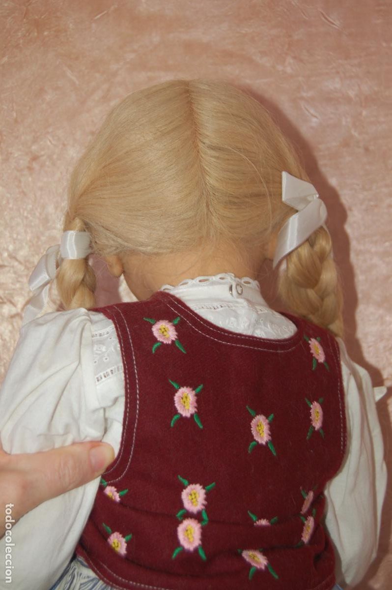 Mu&ntilde;ecas modernas: mu&ntilde;eca gotz la pastora de gansos de karin schmidt - Foto 9