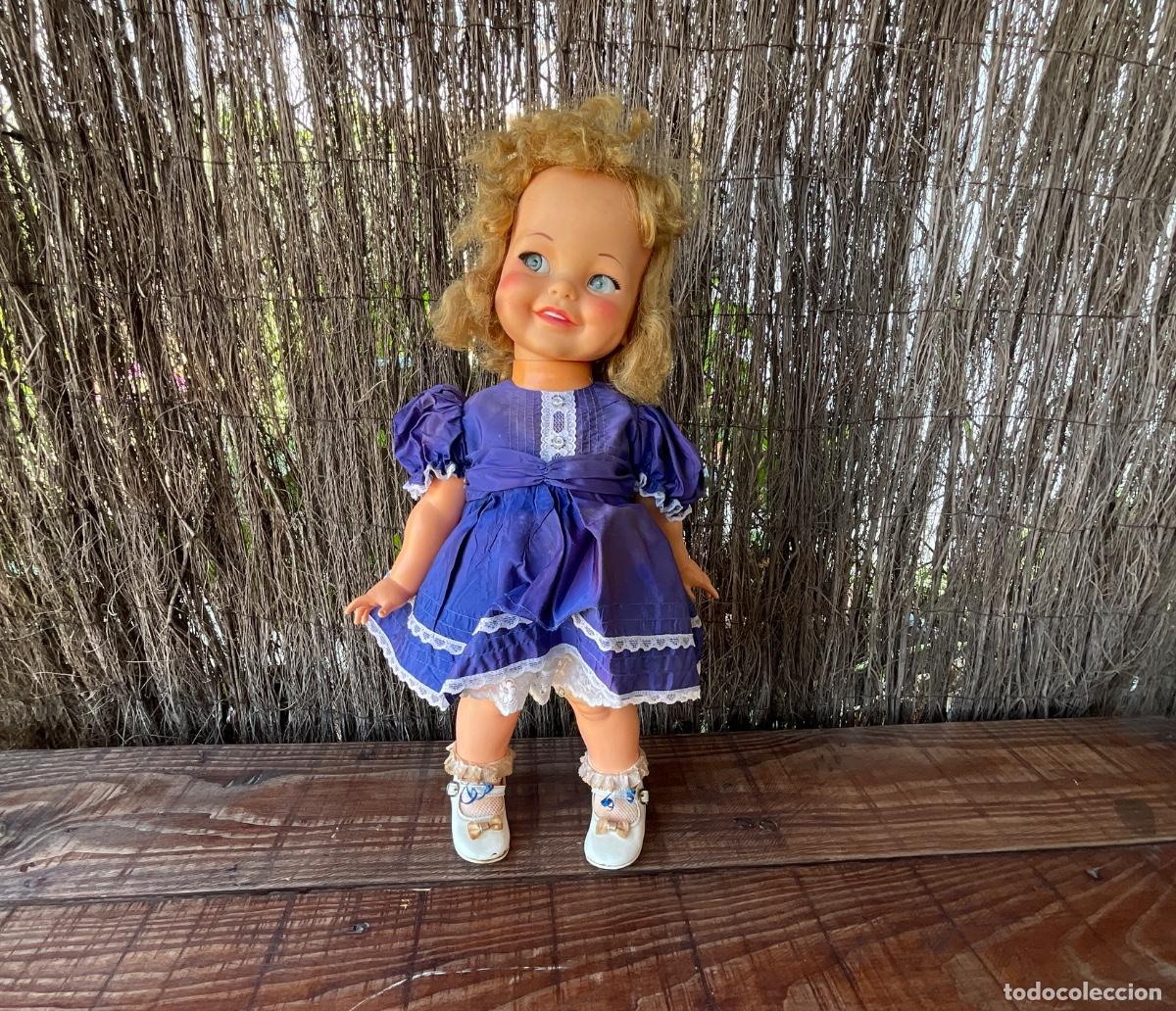 Mu&ntilde;ecas modernas: ANTIGUA MU&Ntilde;ECA GIGGLES DE IDEAL TOYS CORP. - A&Ntilde;OS 60 - NECESITA LIMPIEZA Y REPASO