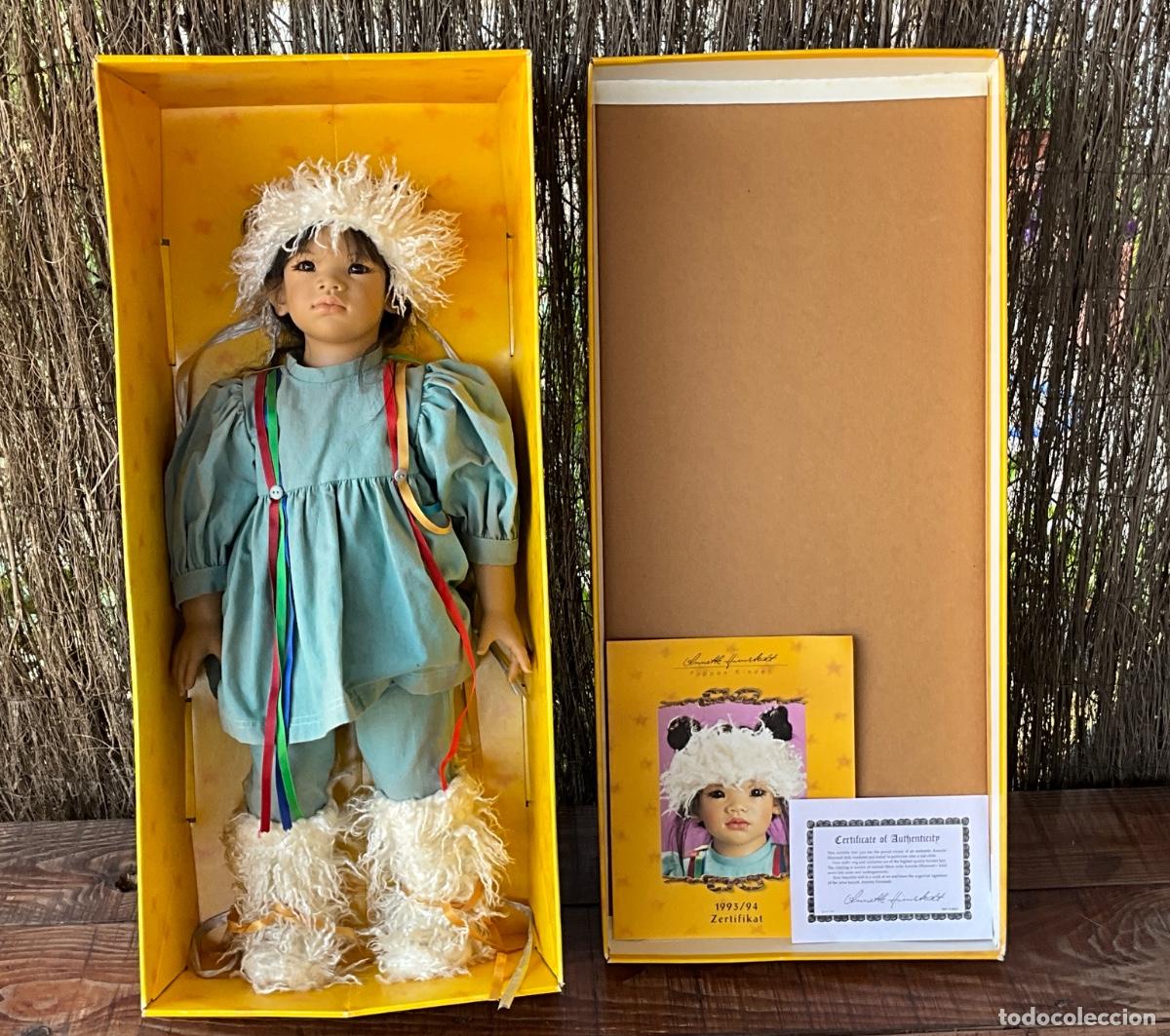 Mu&ntilde;ecas modernas: ANTIGUA MU&Ntilde;ECA - KIMA - DE LA ARTISTA ANNETTE HIMSTEDT - NECESITA LIMPIEZA