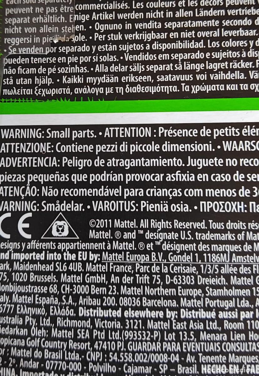 Mu&ntilde;ecas modernas: Blister Monster High Create-A-Monster. A&ntilde;o 2011 - Foto 6