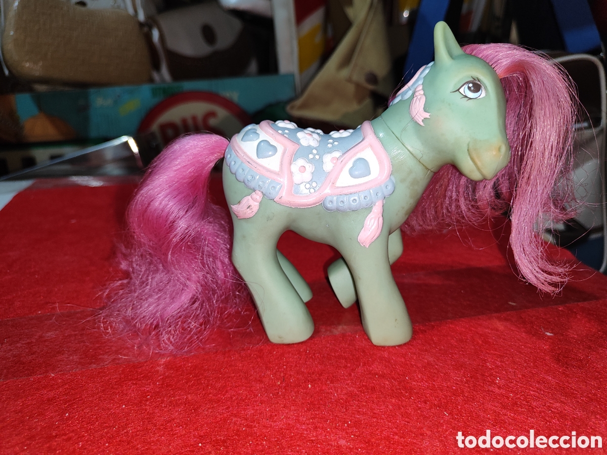Mu&ntilde;ecas modernas: Mi peque&ntilde;o Pony muy litle pony Tassels Bormitas Carrusel 1989 Hasbro leer descripci&oacute;n