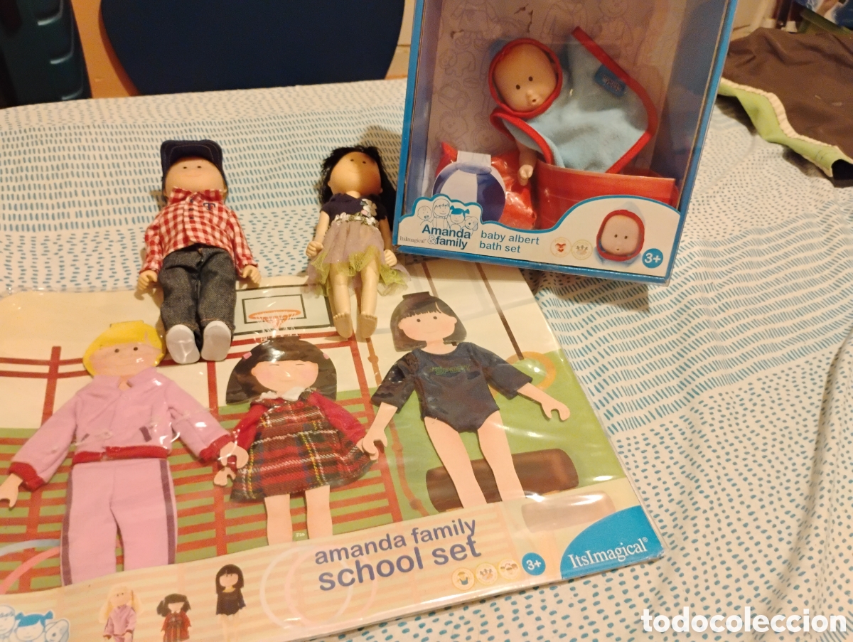 Mu&ntilde;ecas modernas: &diams;Lote Amanda Family Imaginarium (ItsImagical) - Mu&ntilde;ecos y Sets