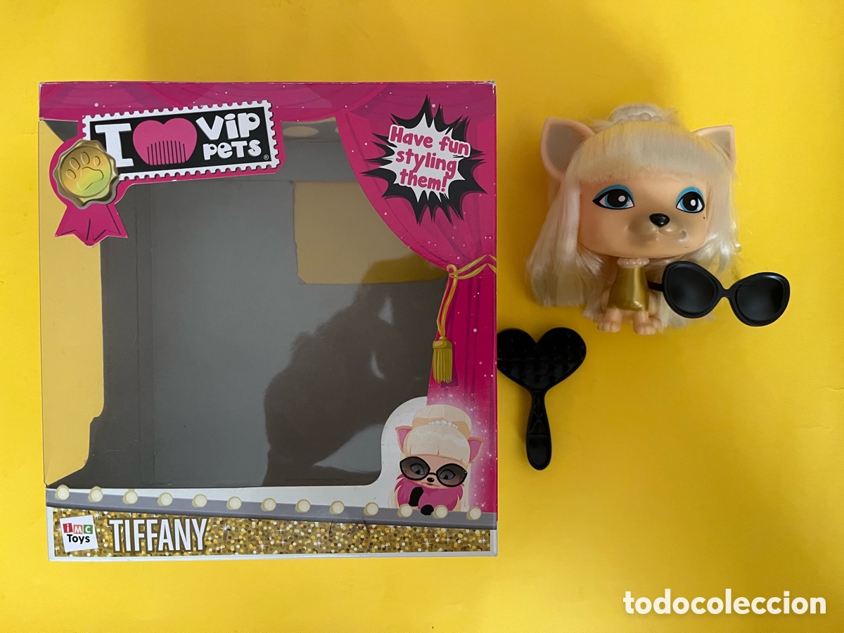 Mu&ntilde;ecas modernas: Mu&ntilde;eca Tiffany I love my vip pets