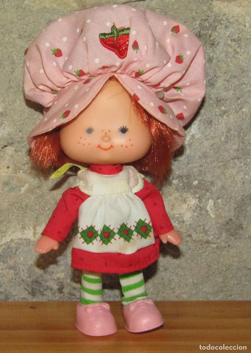 Mu&ntilde;ecas modernas: ANTIGUA MU&Ntilde;ECA TARTA DE FRESA STRAWBERRY SHORTCAKE - AMERICAN GREETINGS CORP 1979