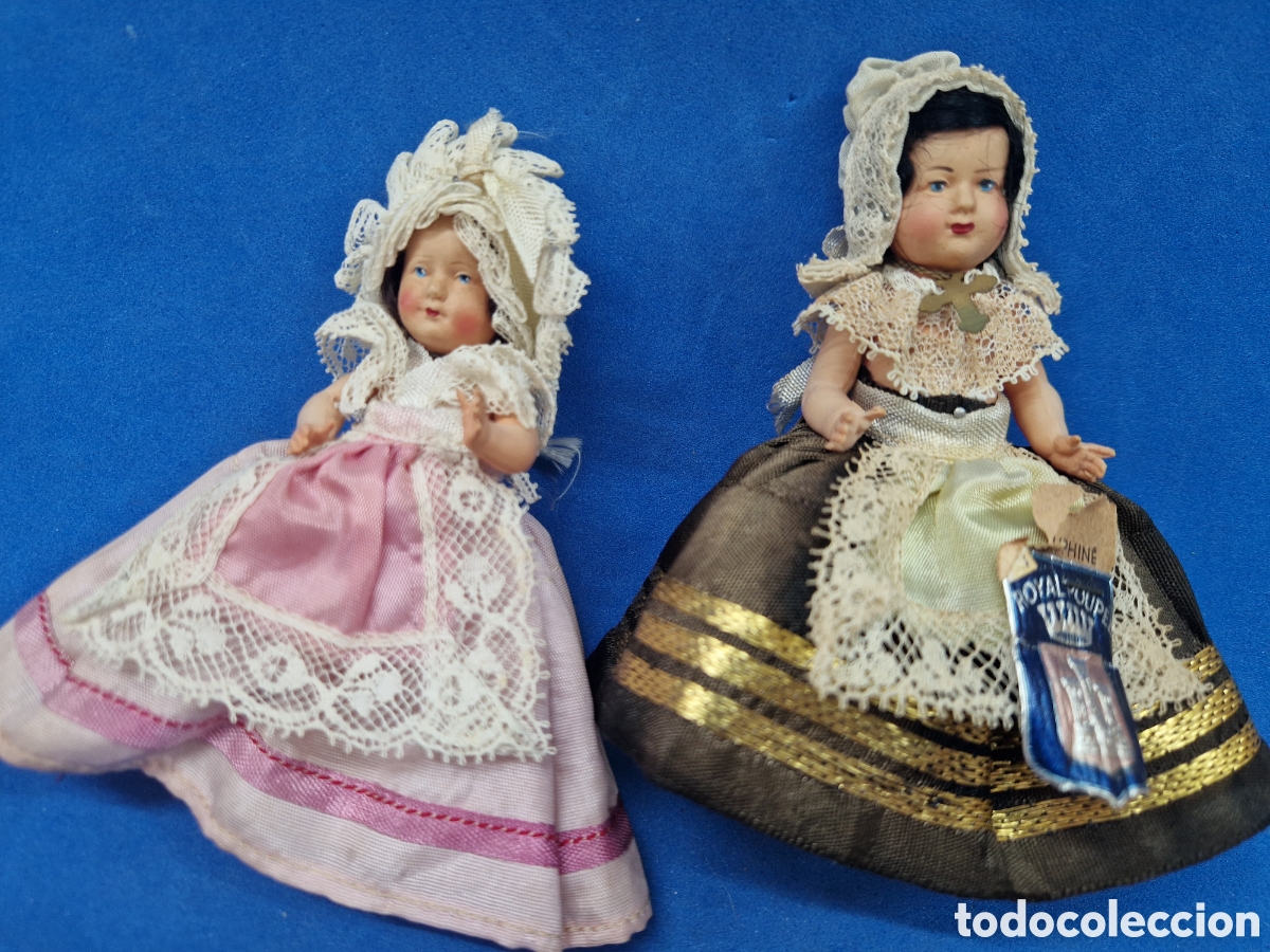 Mu&ntilde;ecas modernas: Mu&ntilde;ecas souvenir antiguas