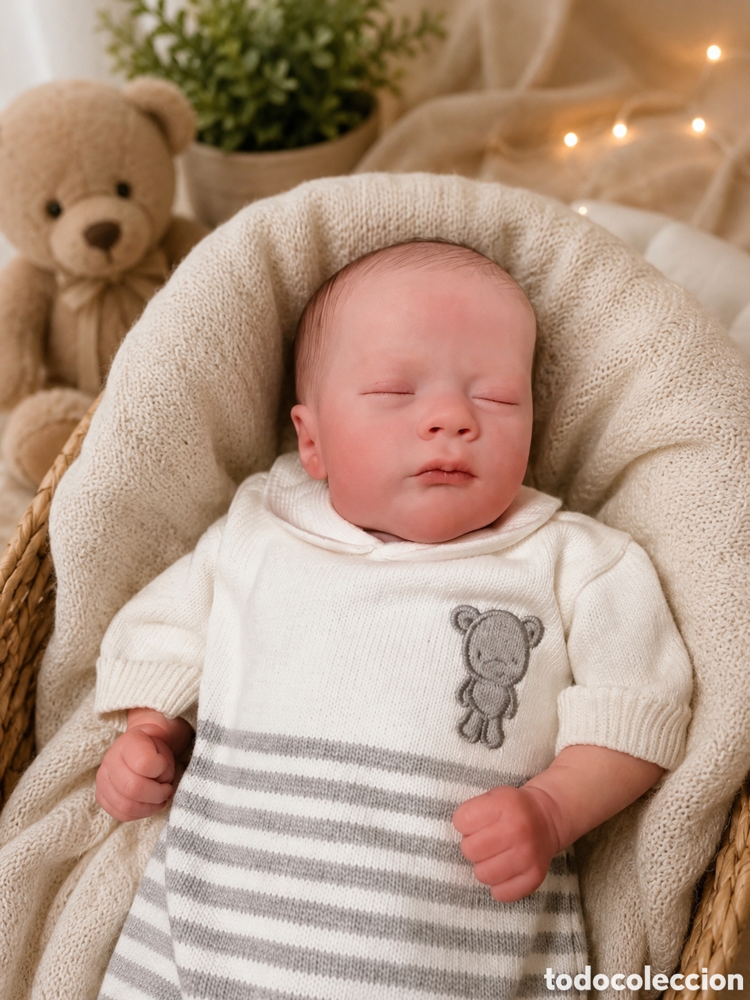 Mu&ntilde;ecas modernas: Mu&ntilde;eco bebe reborn realista
