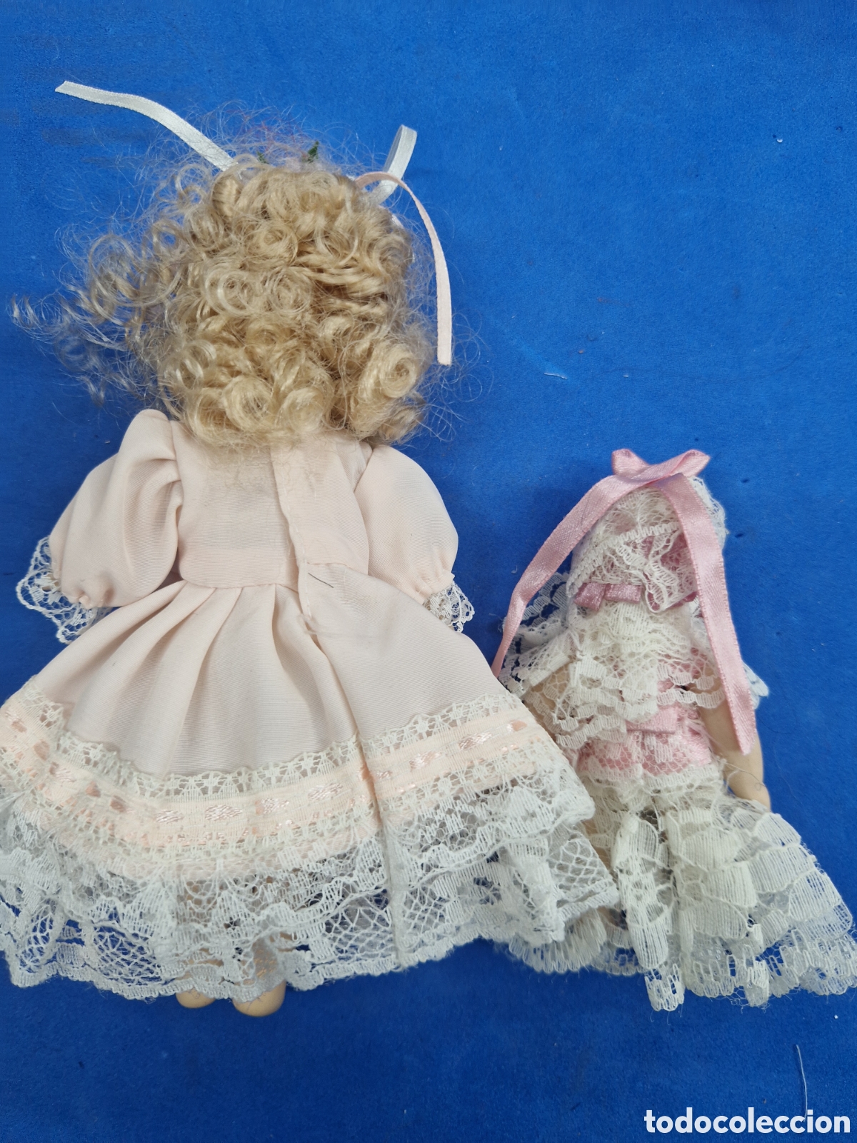 Mu&ntilde;ecas modernas: Mu&ntilde;eca con bebe de porcelana - Foto 3