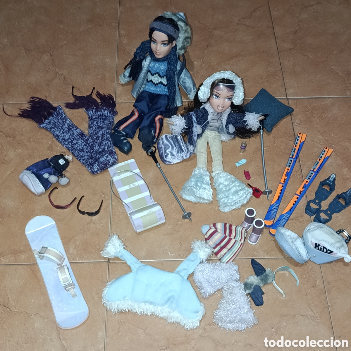Mu&ntilde;ecas modernas: Lote Brazt Dana y Cameron 2003 MGA Entertainment