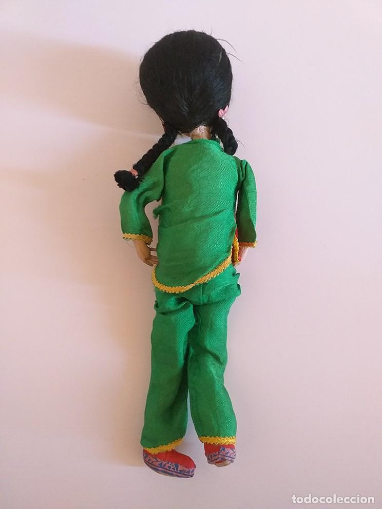Mu&ntilde;ecas modernas: Antigua mu&ntilde;eca de trapo coreana - Foto 4