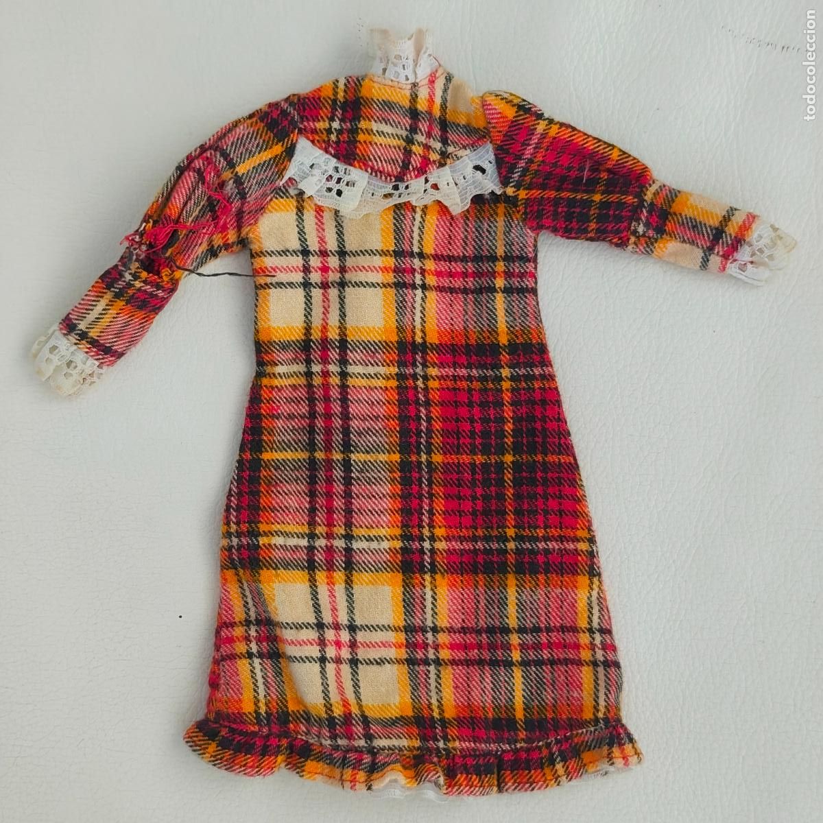 Mu&ntilde;ecas modernas: Sindy &rdquo;Highland Fling&rdquo; dress (1984, Pedigree)