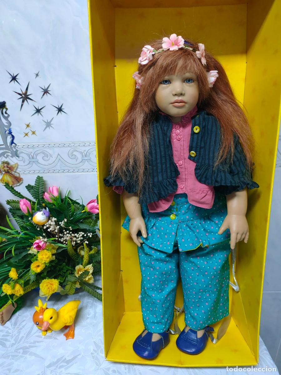 Mu&ntilde;ecas modernas: MU&Ntilde;ECA ANNETTE HIMSTEDT ORIGINAL. 65 CM. VINILO. CUERPO PA&Ntilde;O. COMO NUEVA. M&Aacute;S REGALOS