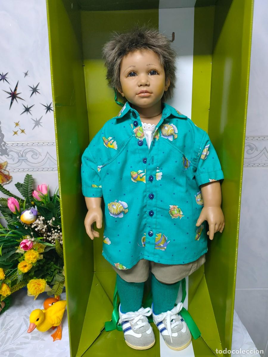 Mu&ntilde;ecas modernas: MU&Ntilde;ECA ANNETTE HIMSTEDT ORIGINAL. ALEMANA.PELO NATURAL.65 CM. VINILO. CUERPO PA&Ntilde;O. M&Aacute;S REGALOS