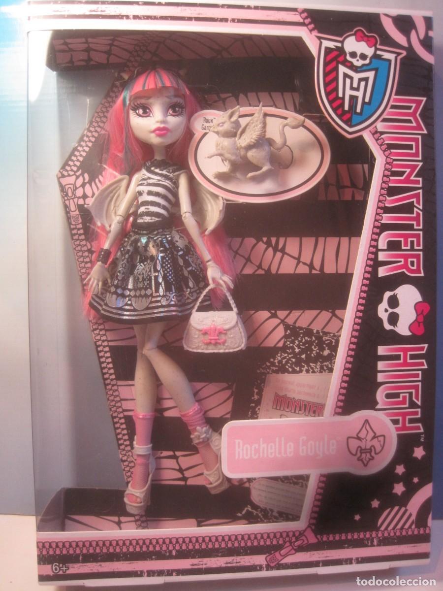 Mu&ntilde;ecas modernas: MU&Ntilde;ECA MONSTER HIGH ROCHELLE GOYLE DE MATTEL A&Ntilde;O 2011 NUEVA EN CAJA