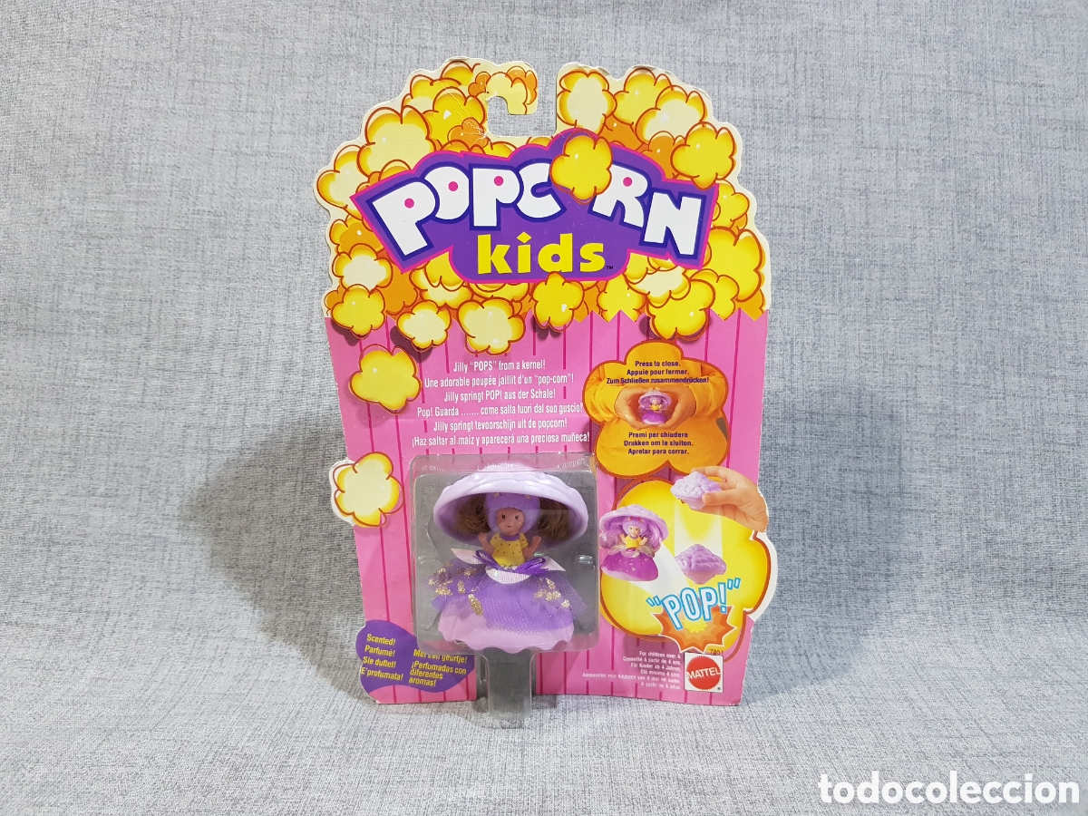 Mu&ntilde;ecas modernas: 1991 MATTEL REF 7851 POPCORN KIDS PALOMITAS DE MA&Iacute;Z. MU&Ntilde;ECA COLECCIONABLE. EN BL&Iacute;STER. NUNCA ABIERTO