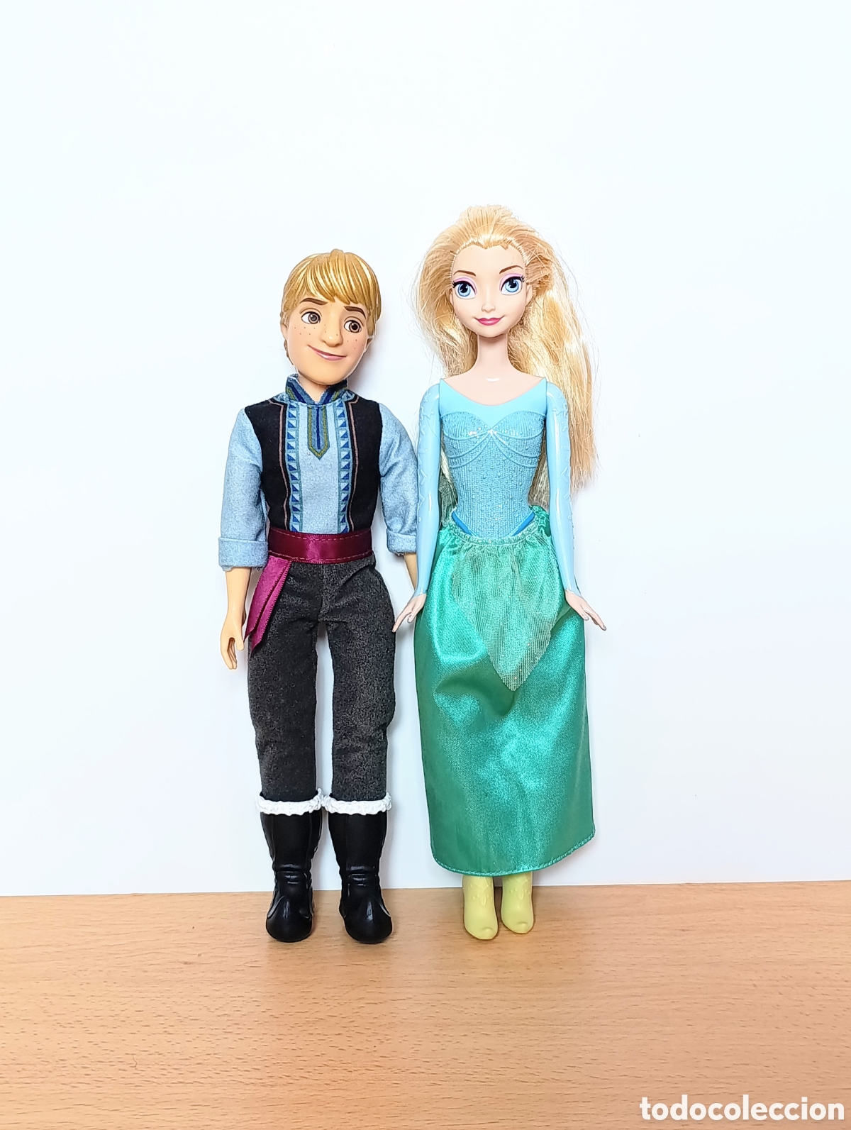 Mu&ntilde;ecas modernas: Lote mu&ntilde;ecos frozen kristoff y elsa
