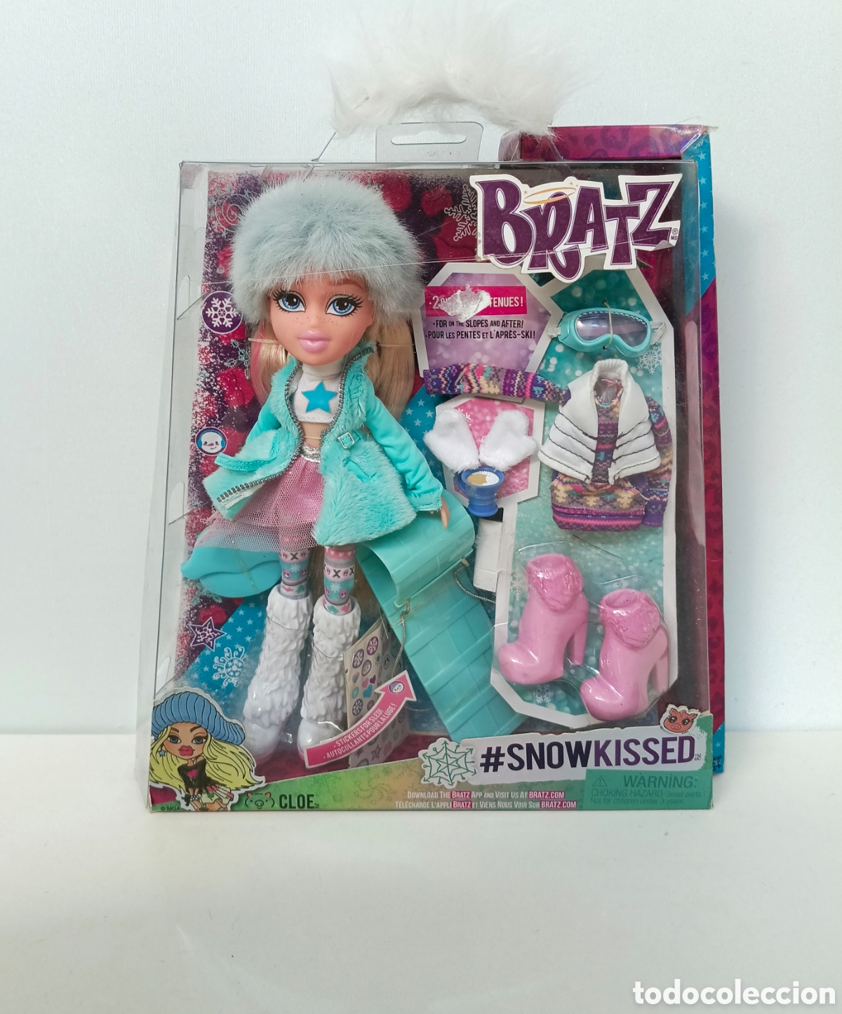Mu&ntilde;ecas modernas: Bratz Snowkissed Cloe 2015 en caja nueva rubia snow nieve