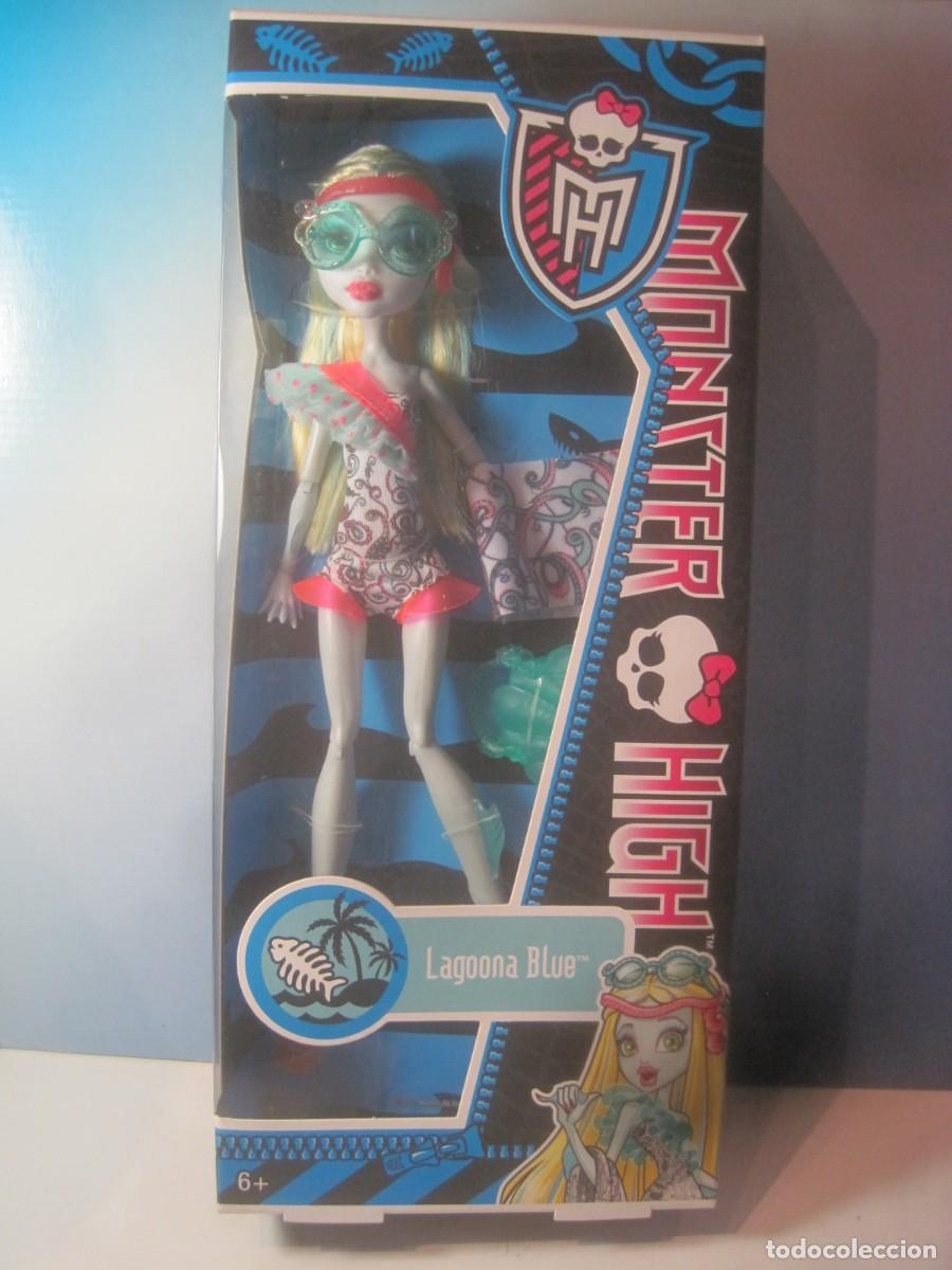 Mu&ntilde;ecas modernas: MU&Ntilde;ECA MONSTER HIGH LAGOONA BLUE DE MATTEL A&Ntilde;O 2012 NUEVA EN CAJA