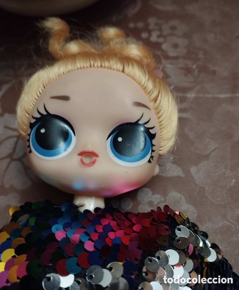 Mu&ntilde;ecas modernas: Mu&ntilde;eca Estilo L.O.L. Surprise! Grande 27 cm - Vestido de Lentejuelas Multicolor