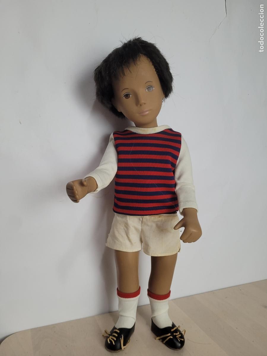 Mu&ntilde;ecas modernas: mu&ntilde;eco sasha doll boy gregor vintage football chico