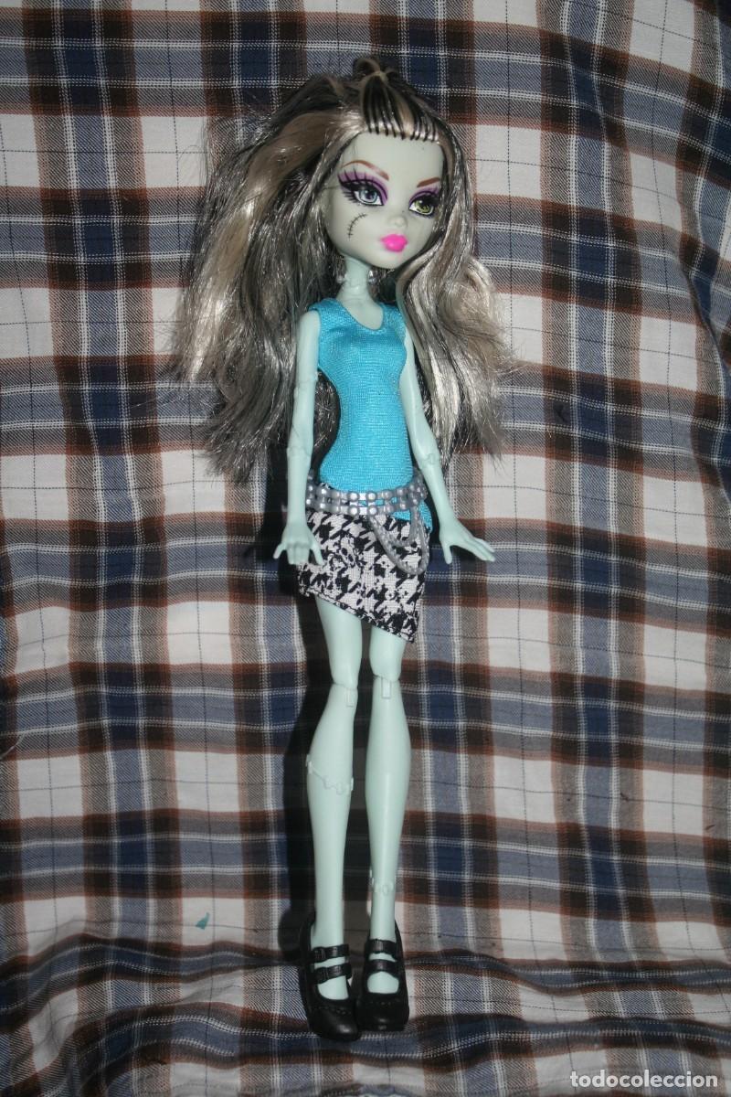 Mu&ntilde;ecas modernas: mu&ntilde;eca monster high frankie - Foto 2