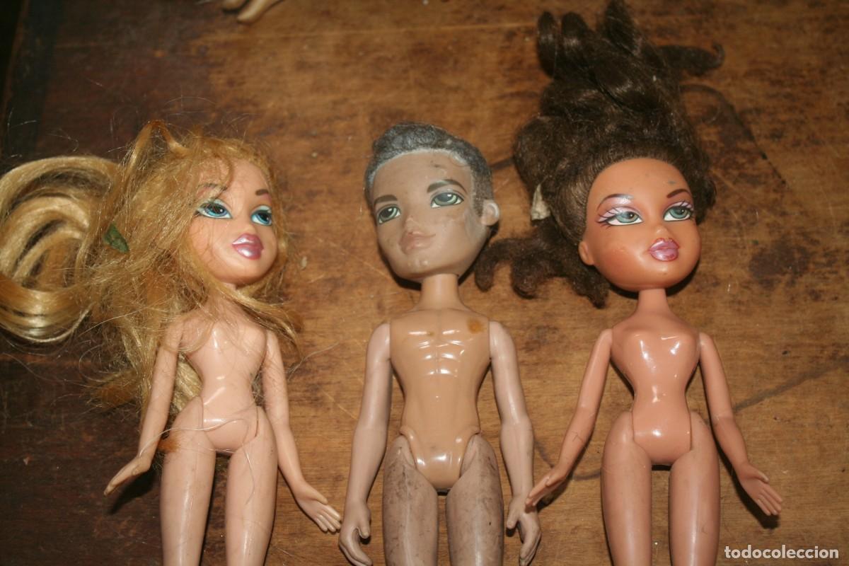 Mu&ntilde;ecas modernas: lote de mu&ntilde;ecas bratz mu&ntilde;ecos