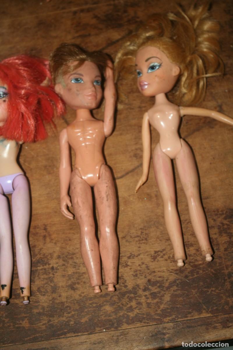 Mu&ntilde;ecas modernas: lote de mu&ntilde;ecas bratz mu&ntilde;ecos
