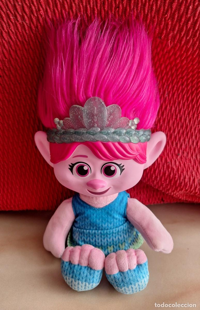 Mu&ntilde;ecas modernas: Mu&ntilde;eca troll poppy hair pops
