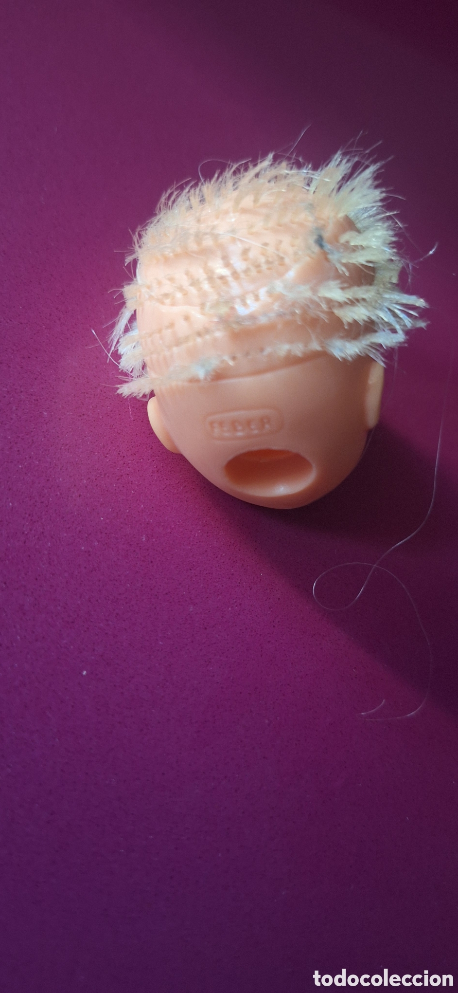 Mu&ntilde;ecas modernas: cabeza chabel feber pelo cortado - Foto 3