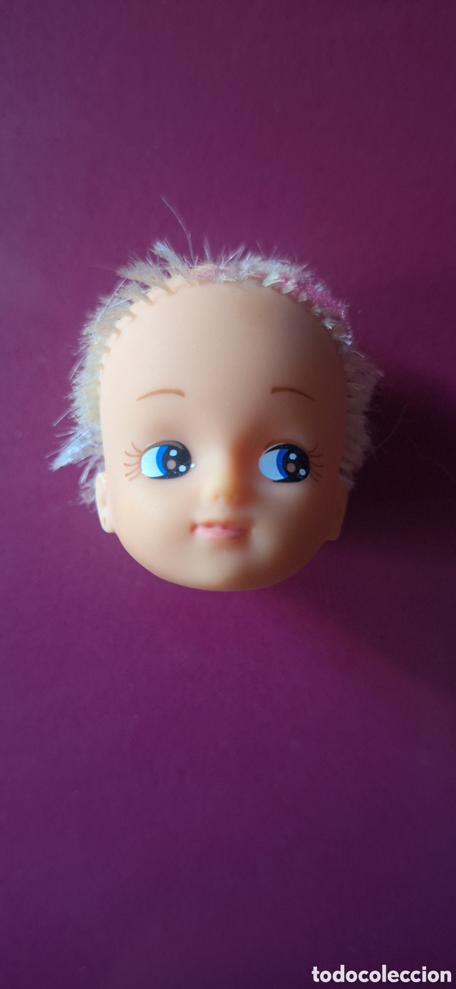 Mu&ntilde;ecas modernas: cabeza chabel feber pelo cortado