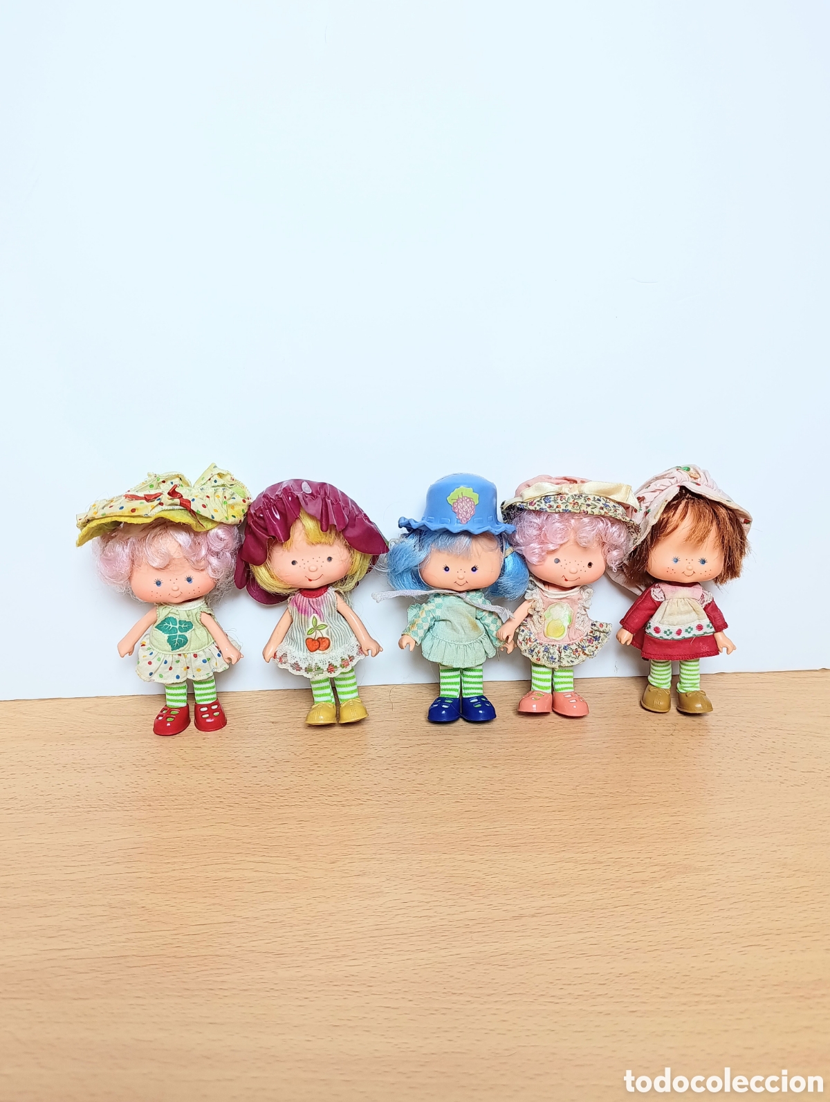 Mu&ntilde;ecas modernas: Mu&ntilde;ecas strawberry shortcake/ tarta de fresa 1980