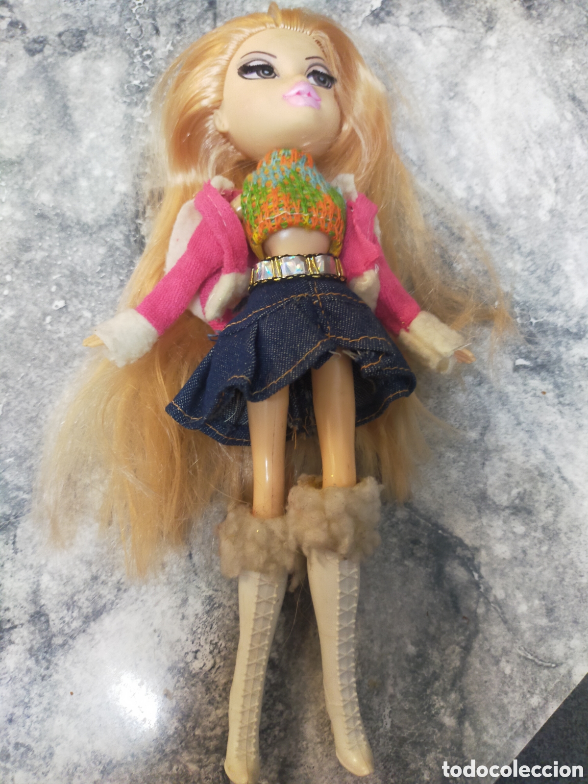 Mu&ntilde;ecas modernas: Mu&ntilde;eca rub&iacute;a estilo Bratz - Foto 4