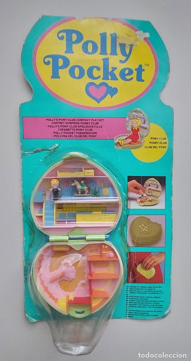 Mu&ntilde;ecas modernas: Vintage Polly Pocket Pony Club NUEVO