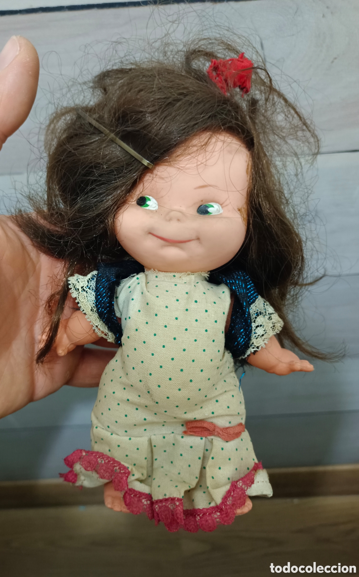 Mu&ntilde;ecas modernas: Mu&ntilde;eca antigua pinchito de Berjusa