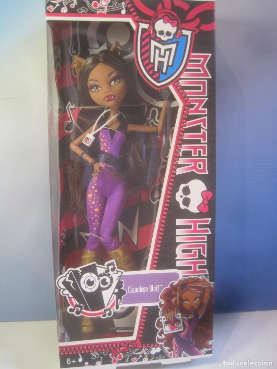 Mu&ntilde;ecas modernas: MU&Ntilde;ECA MONSTER HIGH CLAWDEEN WOLF DE MATTEL A&Ntilde;O 2012 NUEVA EN CAJA