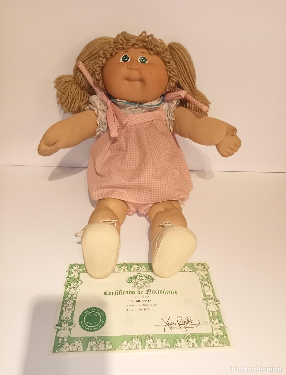 Mu&ntilde;ecas modernas: 1985 - MU&Ntilde;ECA REPOLLO ORIGINAL - CABBAGE PATCH KIDS