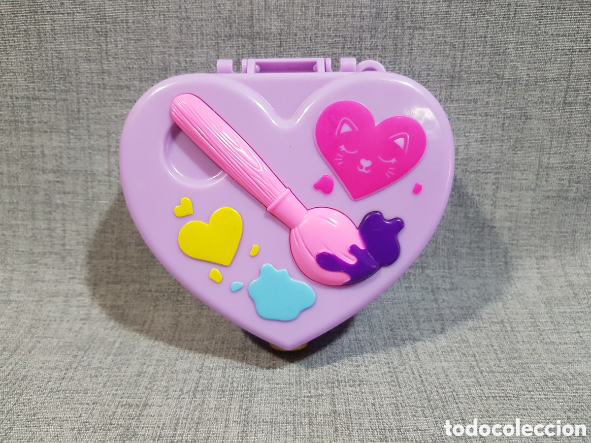 Mu&ntilde;ecas modernas: POLLY POCKET SHANI ART STUDIO COMPACT HGT15. MATTEL 2021